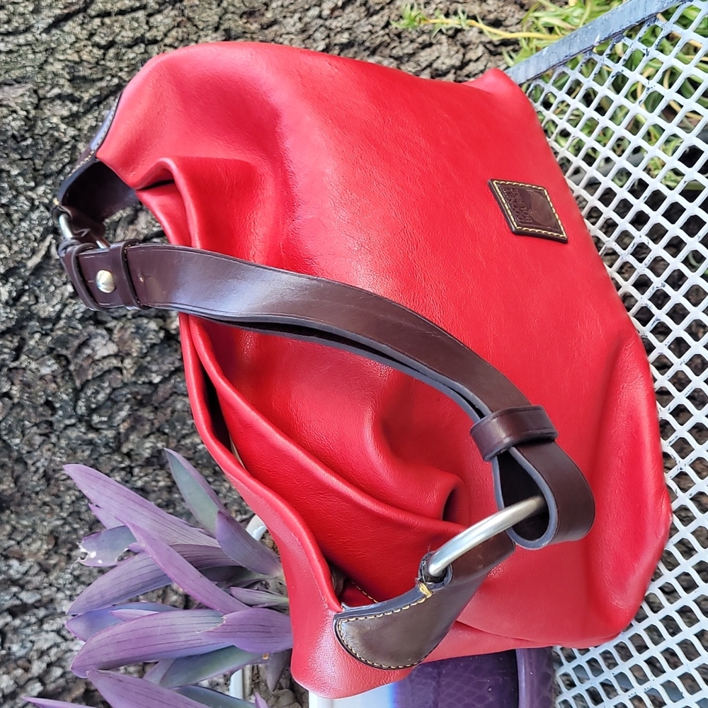 Dooney & Bourke Lipstick Red Hobo Bag
